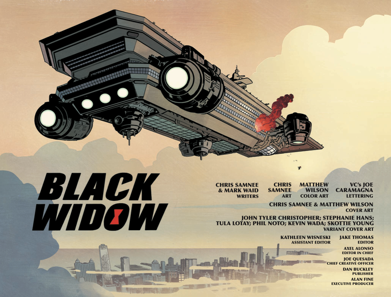 Illustration for article titled Exclusive Marvel preview: Waid and Samnee reunite for Black Widow #1